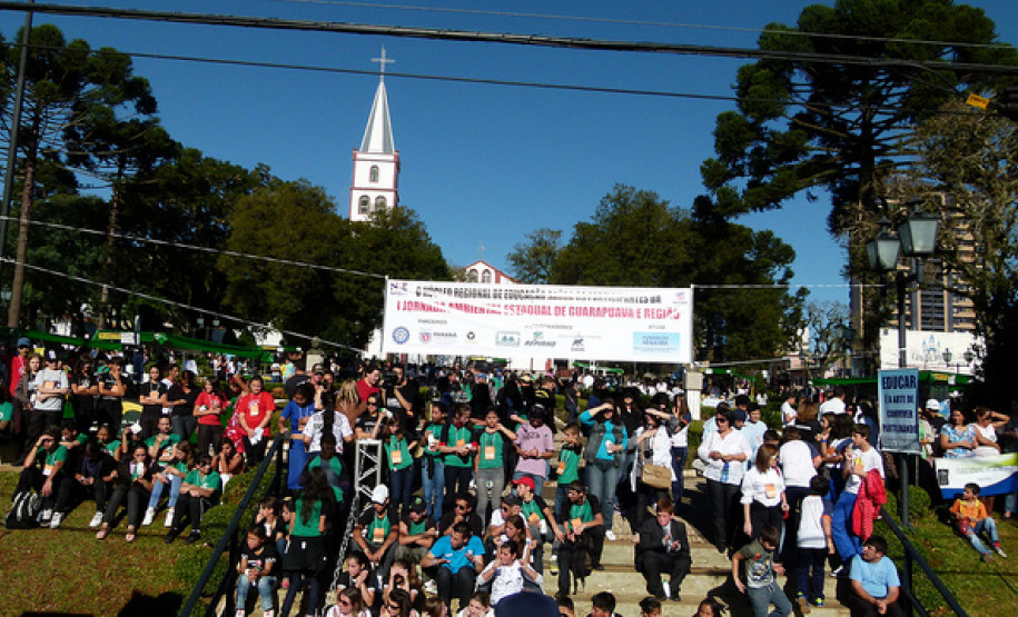 1ª Jornada Ambiental realizada pelo Núcleo Regional de Educação de Guarapuava