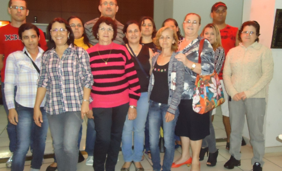 Durante o encontro também foi realizado o primeiro seminário direcionado aos grêmios estudantis das escolas atendidas pelo núcleo