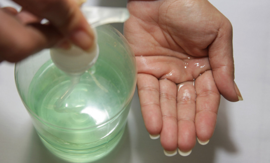 Recursos servem para aquisição de produtos de higiene e limpeza para combater gripe influenza, como álcool gel, detergente e sabonete líquido, entre outros