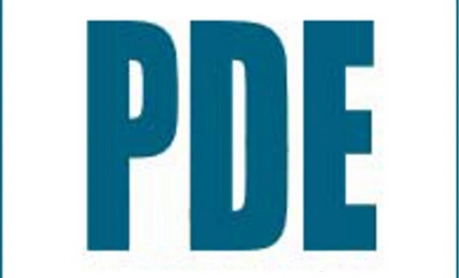 Logo do PDE.