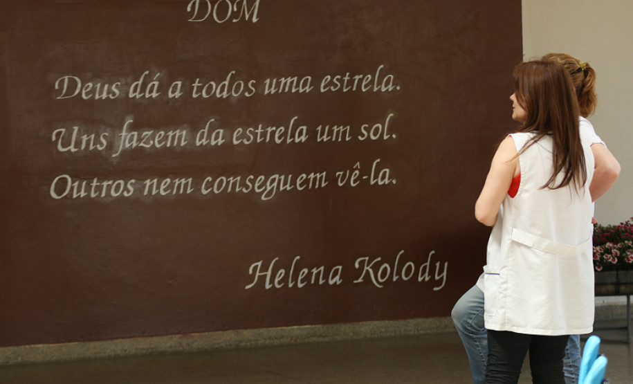 Evento celebra união entre alunos e professores, que transformaram espaço para incentivar leitura e homenagear poetisa paranaense.